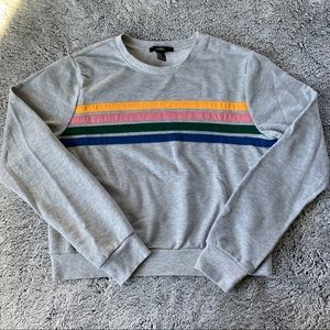 forever 21 striped sweater